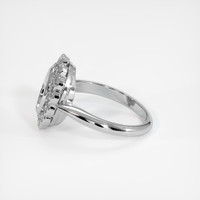 14K White Gold Antique Style Ring Setting Image