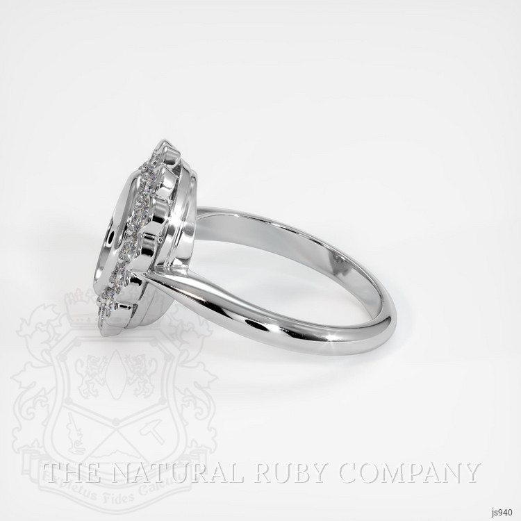 18K White Gold Antique Style Ring Setting