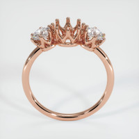 14K Rose Gold Antique Style Ring Setting Image