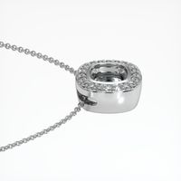 Platinum 950 Pave Pendant Setting Image