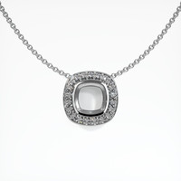 10K White Gold Pave Pendant Setting Video