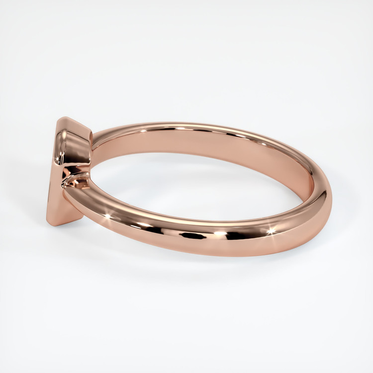 14K Rose Gold Men's Ring Setting