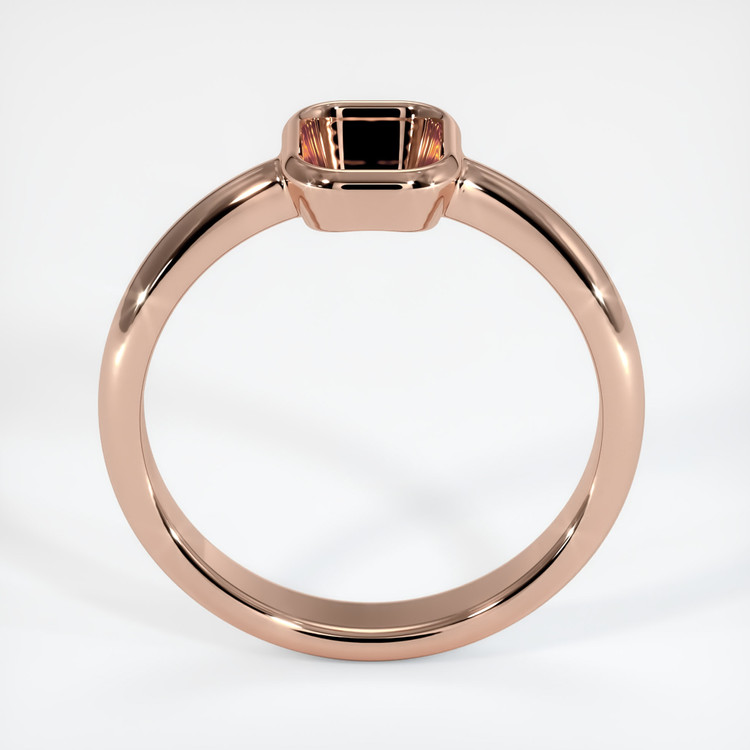 14K Rose Gold Men's Ring Setting