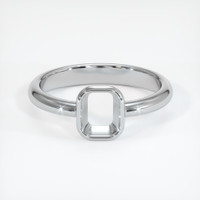 10K White Gold Men's Ring Setting Image