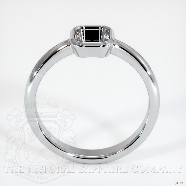 10K White Gold Men's Ring Setting