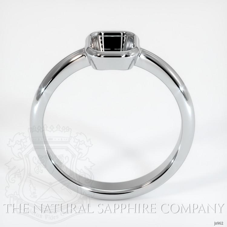 14K White Gold Men's Ring Setting