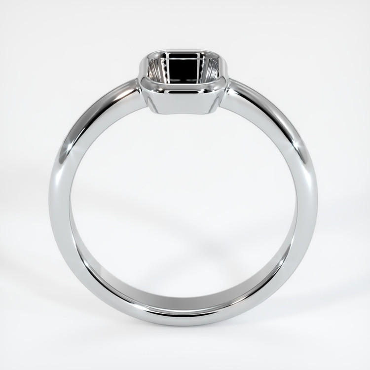 14K White Gold Men's Ring Setting