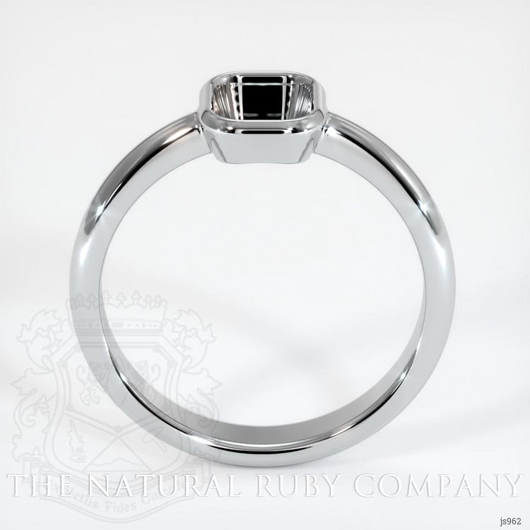 14K White Gold Men's Ring Setting