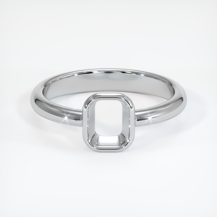 18K White Gold Men's Ring Setting