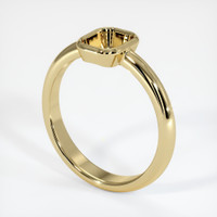 10K Yellow Gold Men's Ring Setting Video