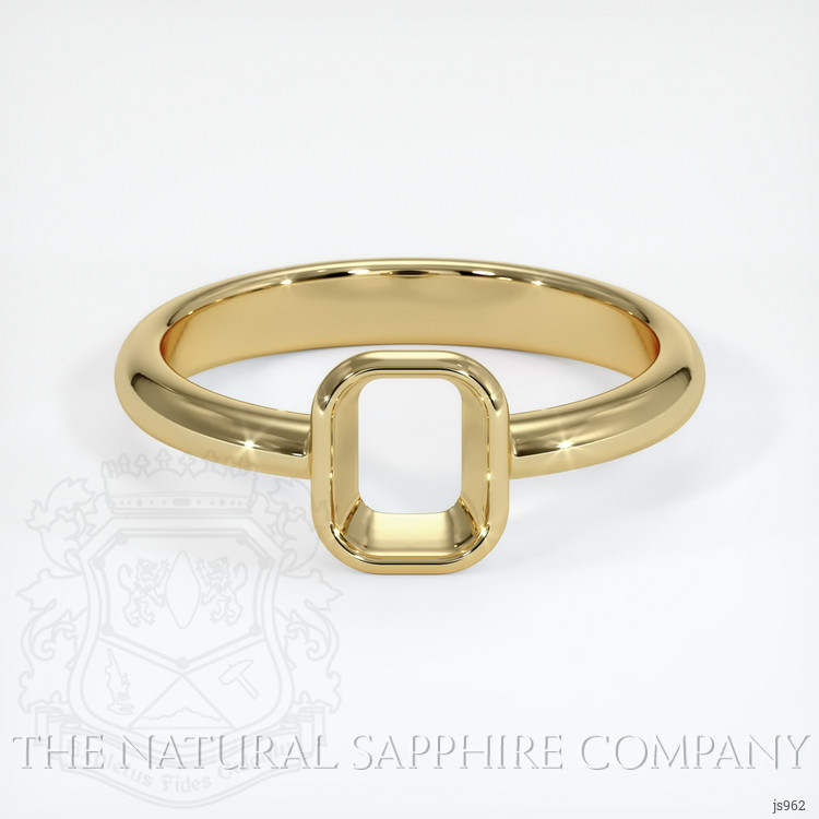 14K Yellow Gold Men's Ring Setting