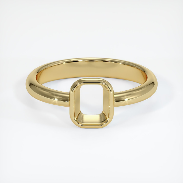 14K Yellow Gold Men's Ring Setting