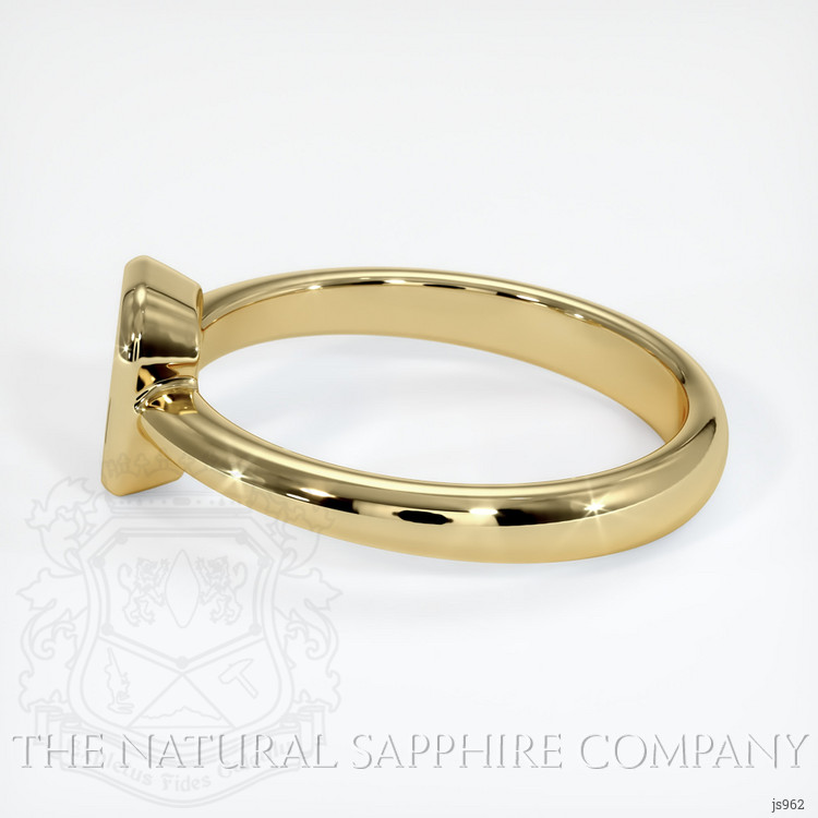 14K Yellow Gold Men's Ring Setting