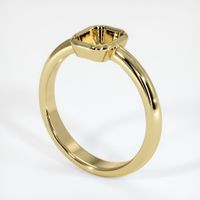 18K Yellow Gold Men's Ring Setting Video