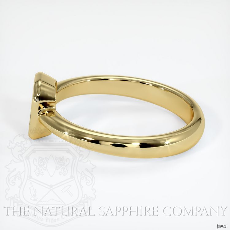 18K Yellow Gold Men's Ring Setting