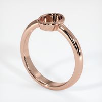 14K Rose Gold Men's Ring Setting Video
