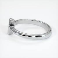 10K White Gold Men's Ring Setting Image