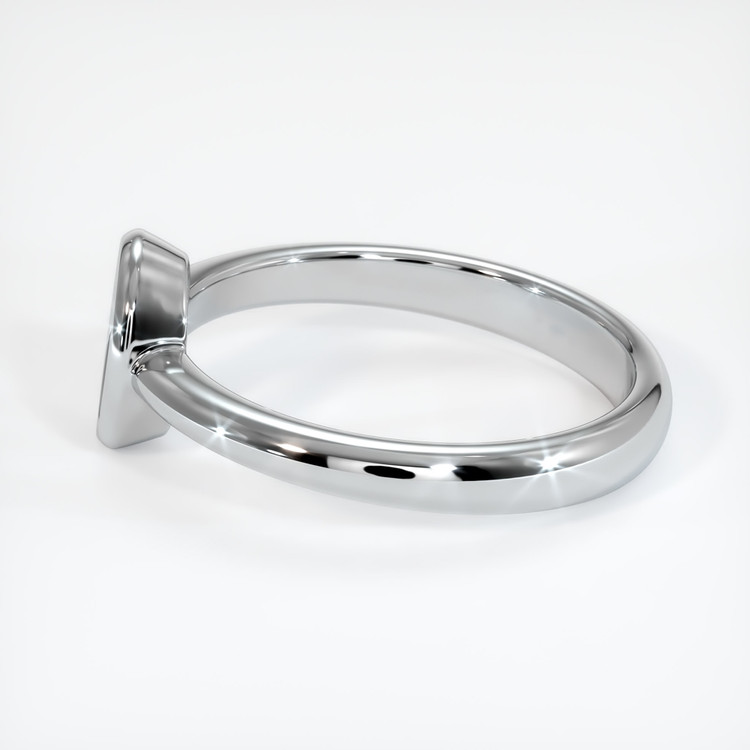 18K White Gold Men's Ring Setting