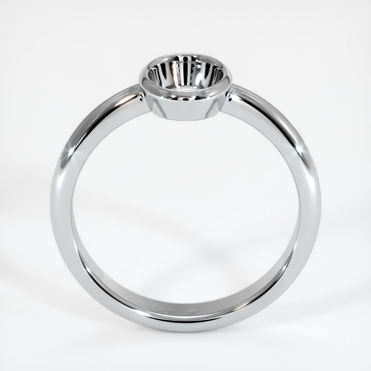 18K White Gold Men's Ring Setting