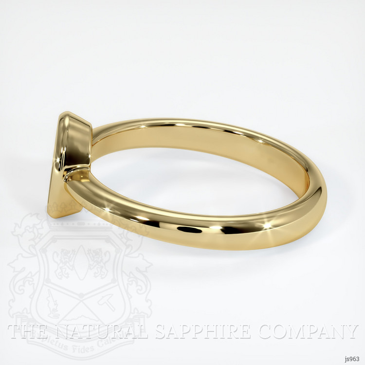 10K Yellow Gold Men's Ring Setting