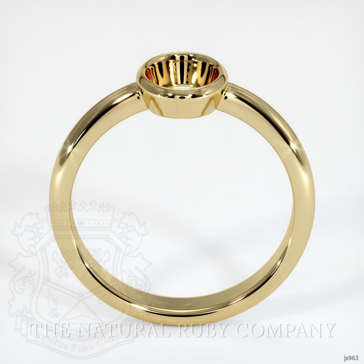 10K Yellow Gold Men's Ring Setting