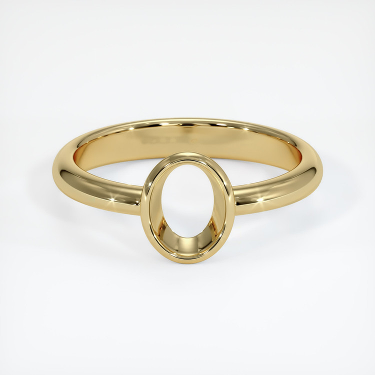 14K Yellow Gold Men's Ring Setting