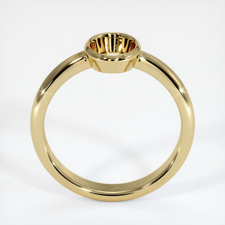 14K Yellow Gold Men's Ring Setting