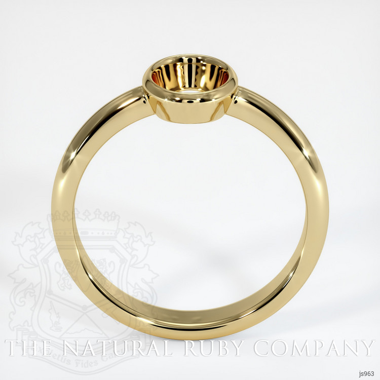 14K Yellow Gold Men's Ring Setting