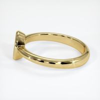 18K Yellow Gold Men's Ring Setting Image