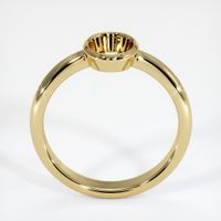 18K Yellow Gold Men's Ring Setting Image