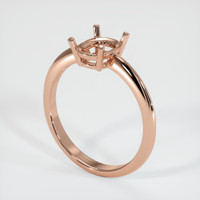 14K Rose Gold Men's Ring Setting Video