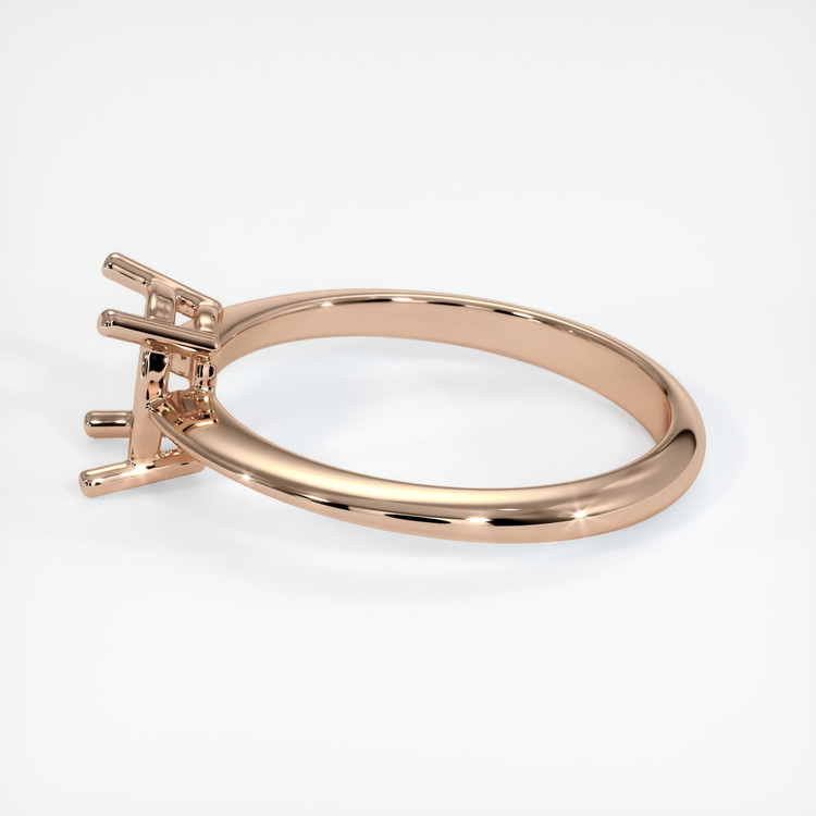 18K Rose Gold Men's Ring Setting