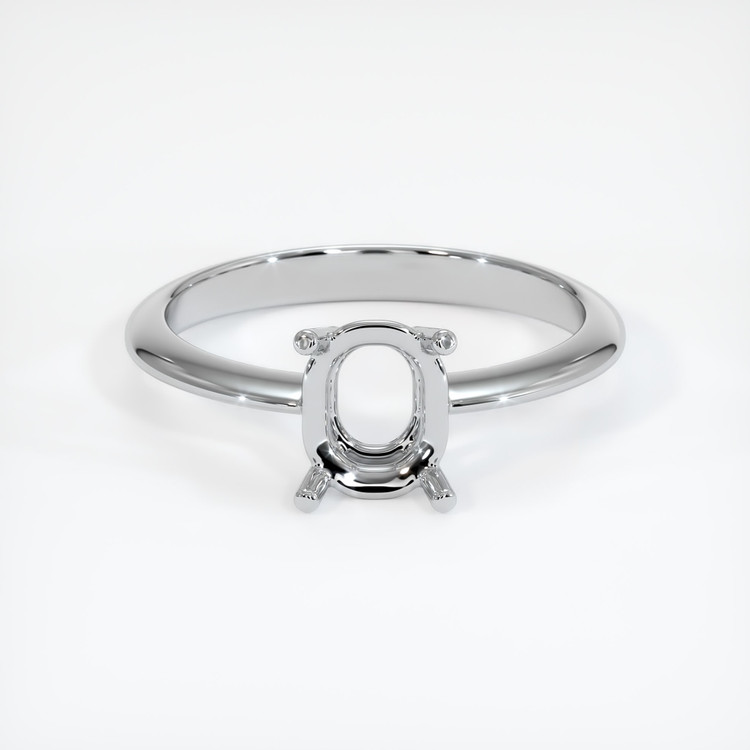 18K White Gold Men's Ring Setting