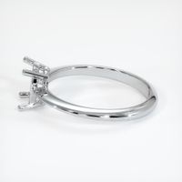18K White Gold Men's Ring Setting Image
