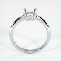 18K White Gold Men's Ring Setting Image