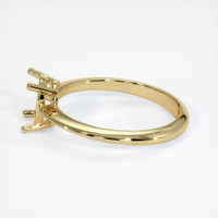 10K Yellow Gold Men's Ring Setting Image