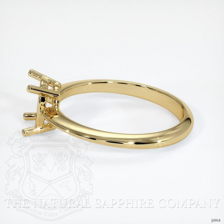 10K Yellow Gold Men's Ring Setting