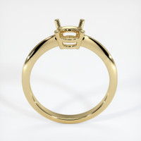 10K Yellow Gold Men's Ring Setting Image