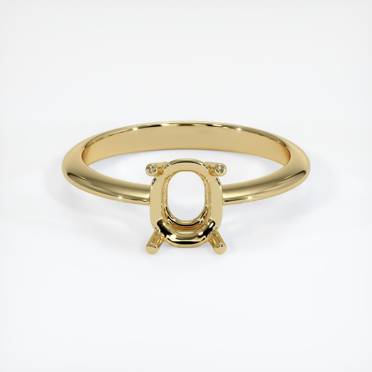 14K Yellow Gold Men's Ring Setting