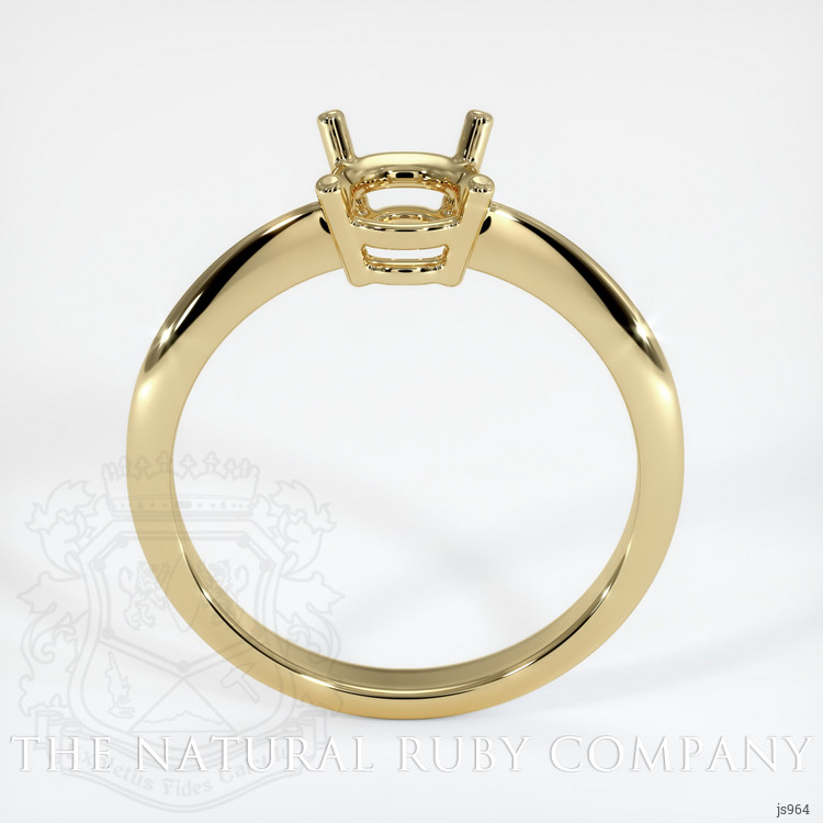 14K Yellow Gold Men's Ring Setting
