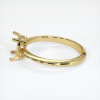 18K Yellow Gold Men's Ring Setting Image