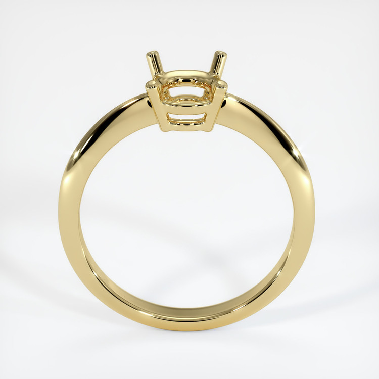 18K Yellow Gold Men's Ring Setting