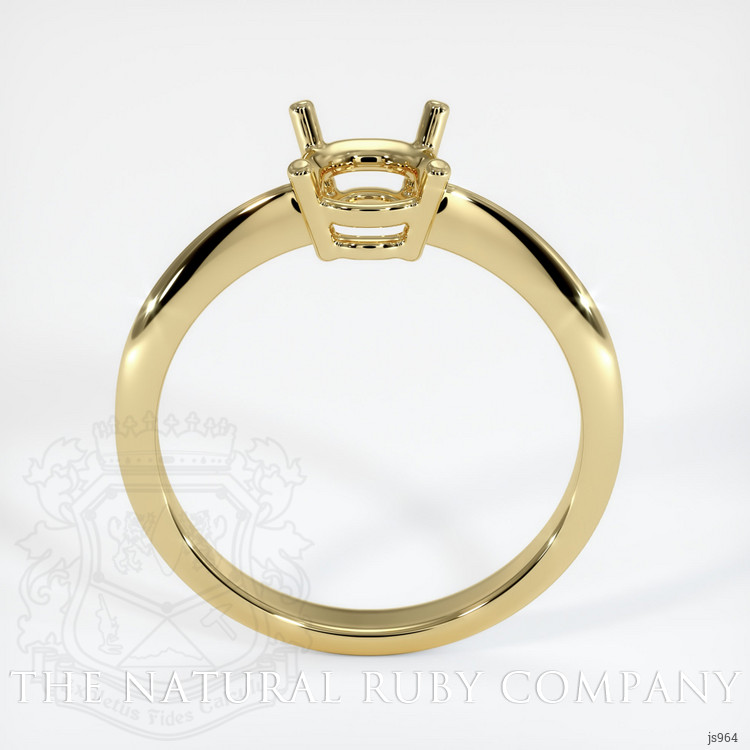 18K Yellow Gold Men's Ring Setting
