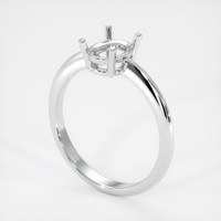 10K White Gold Men's Ring Setting Video