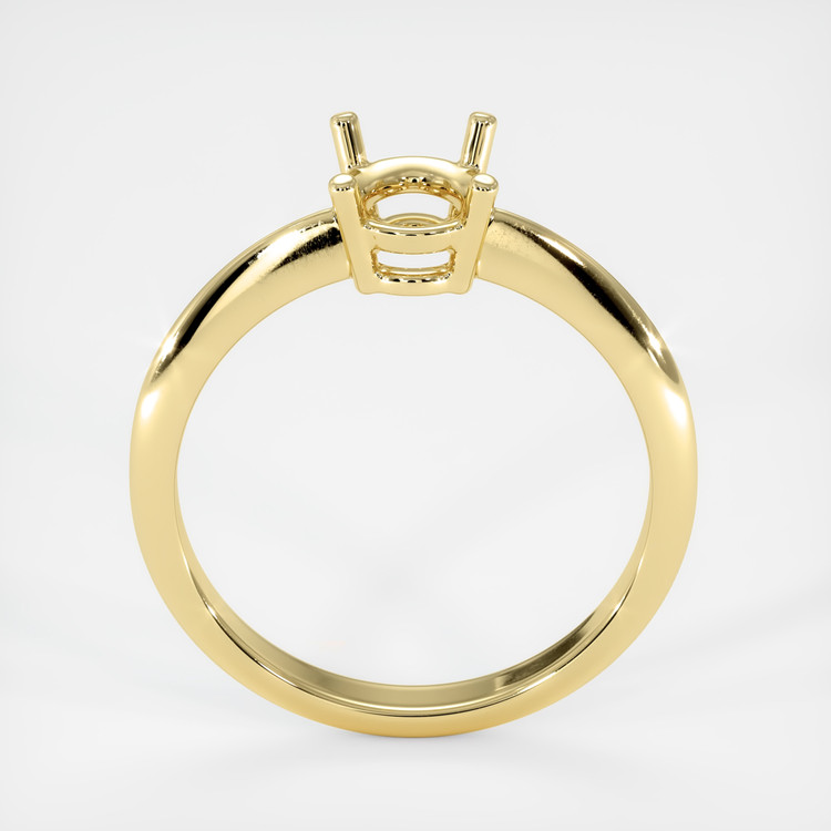 18K Yellow Gold Men's Ring Setting