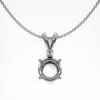 Silver Accent Stones Pendant Setting Video