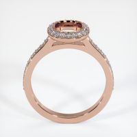14K Rose Gold Pave Ring Setting Image