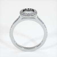 Silver Pave Ring Setting Image