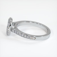 10K White Gold Pave Ring Setting Image