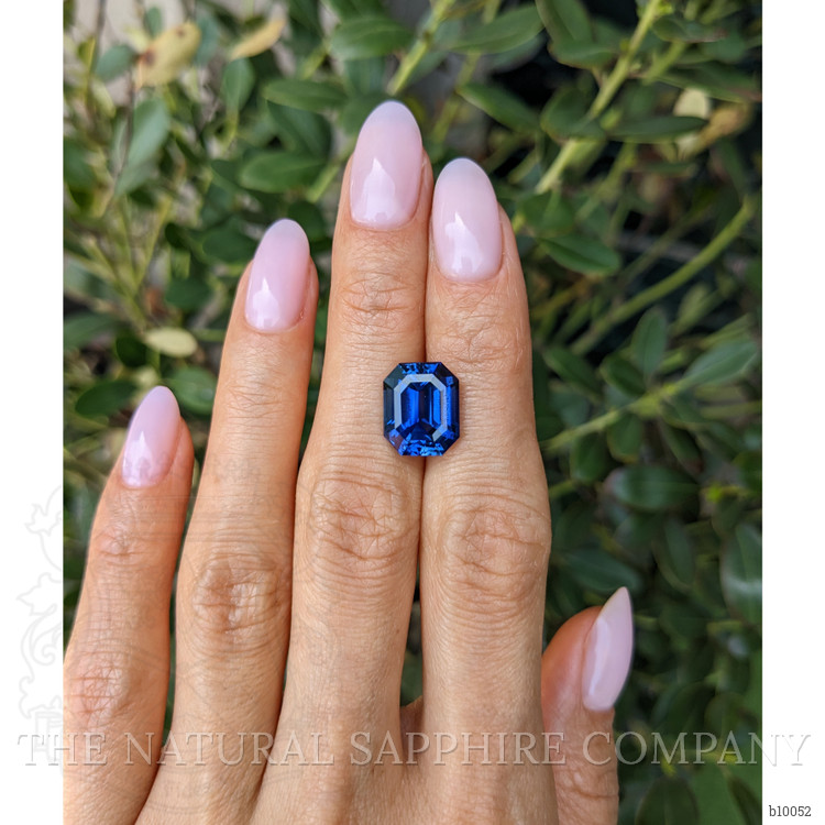 7.98 Ct. Blue Sapphire from Ceylon (Sri Lanka)